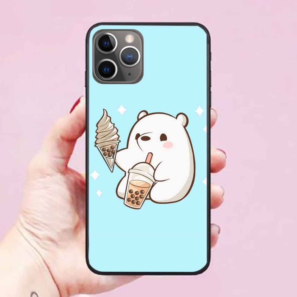 [HCM]Ốp lưng điện thoại Iphone 12 Pro Max/ 12 Pro / 12 / 11 Pro Max /11 Pro / 11 / XS Max / XR / X / 7 Plus BST Gấu Bear Cute
