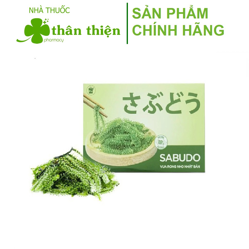 {Combo 5 gói +5 gói nước sốt} Rong nho Sabudo F99 tách nước tặng nước sốt mè rang - chính hãng công ty