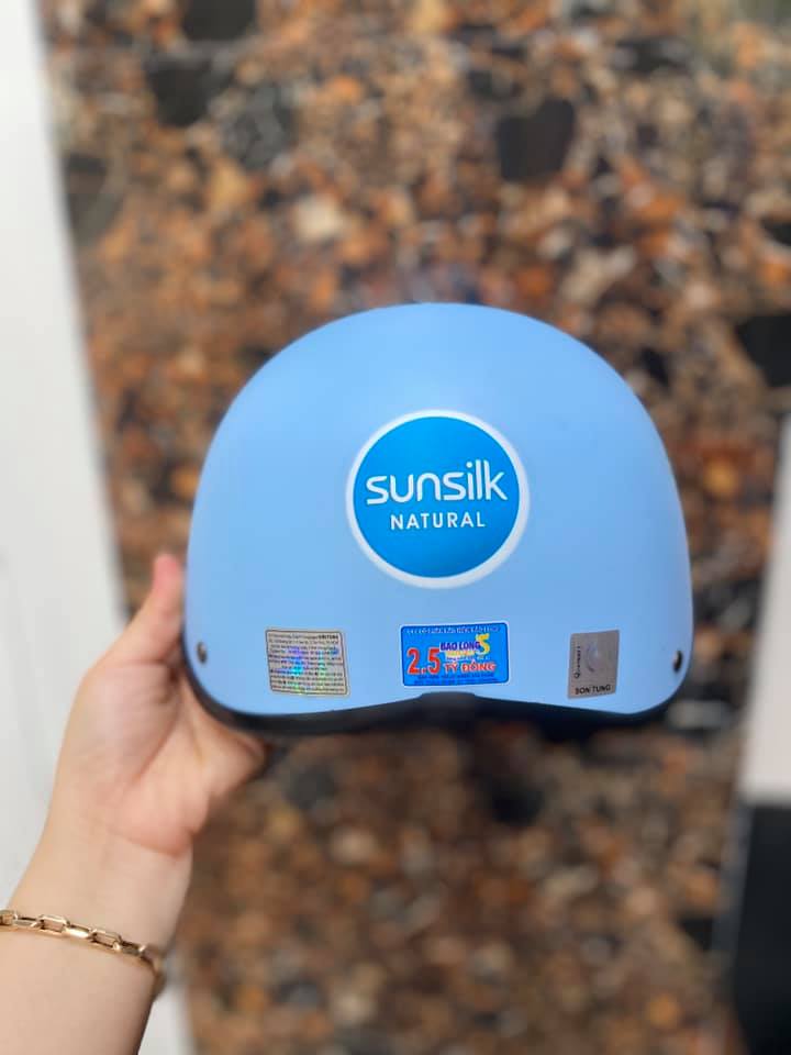 Mũ bảo hiểm nửa đầu quà Sunsilk
