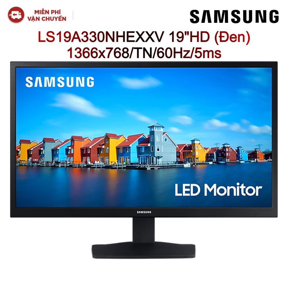 Màn Hình LCD SAMSUNG LS19A330NHEXXV 19"HD Đen 1366x768/TN/60Hz/5ms