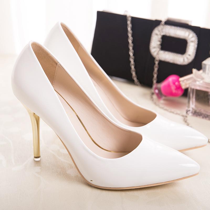 [HCM]Giày XK007 búp bê cao gót công sở mũi nhọn 9p