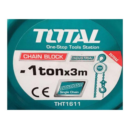 1 tấn Pa lăng xích Total THT1611