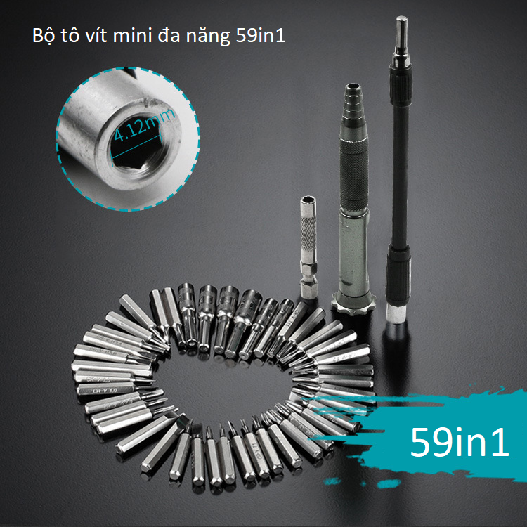 Bộ tô vít mini đa năng 59in1