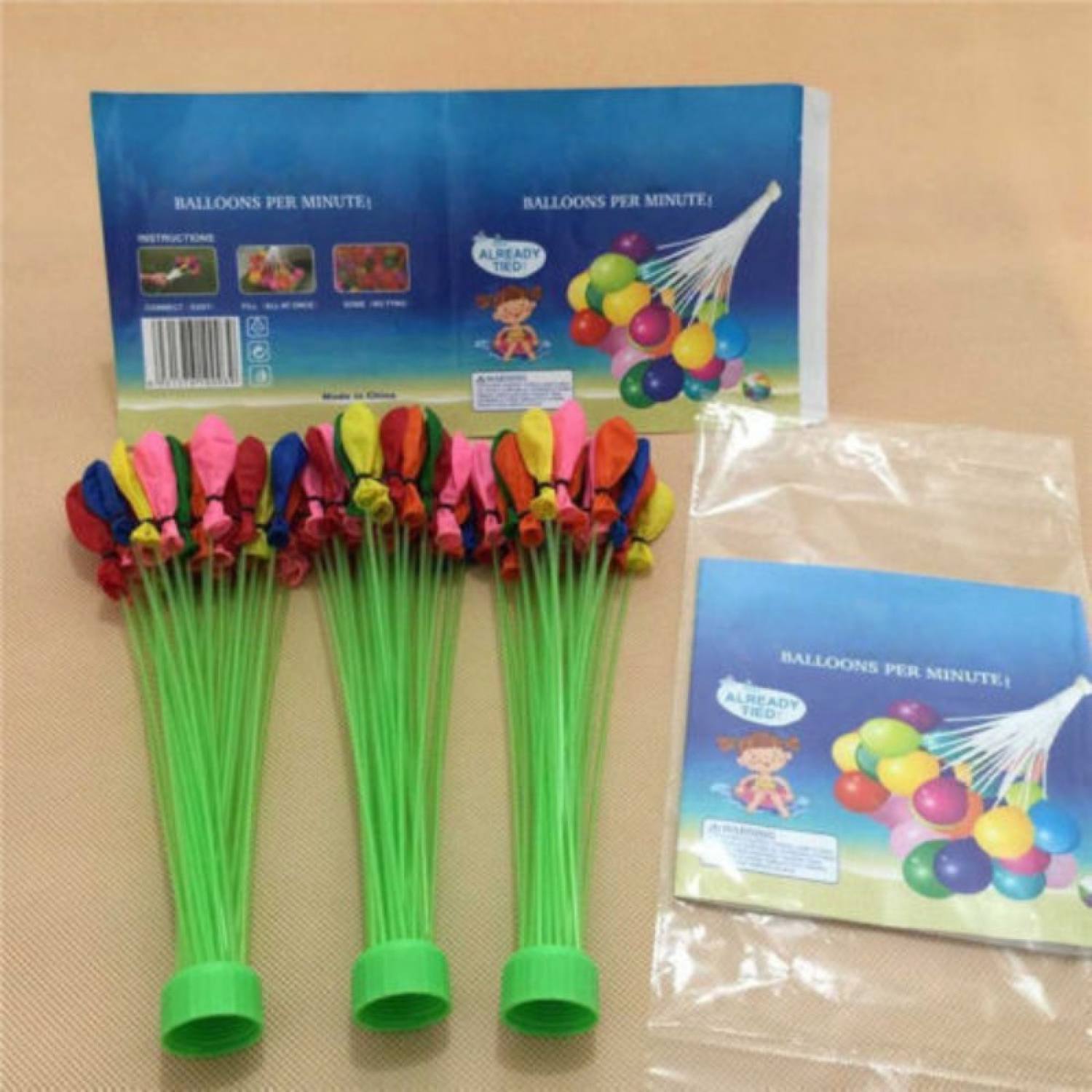 Bịch 111 Quả Bóng Nước Chùm Magic Balloons