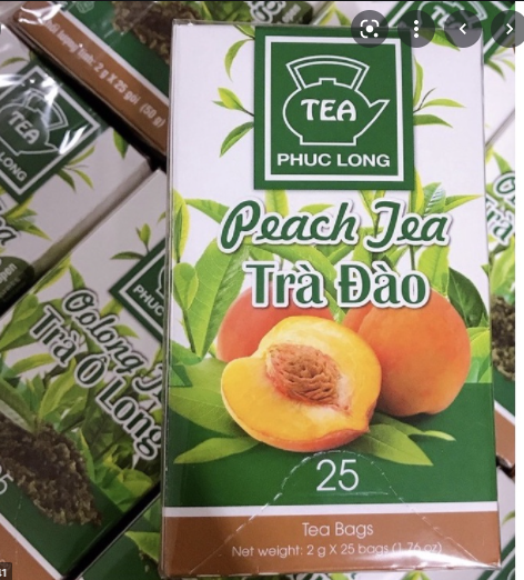 Trà đào túi lọc Phúc Long
