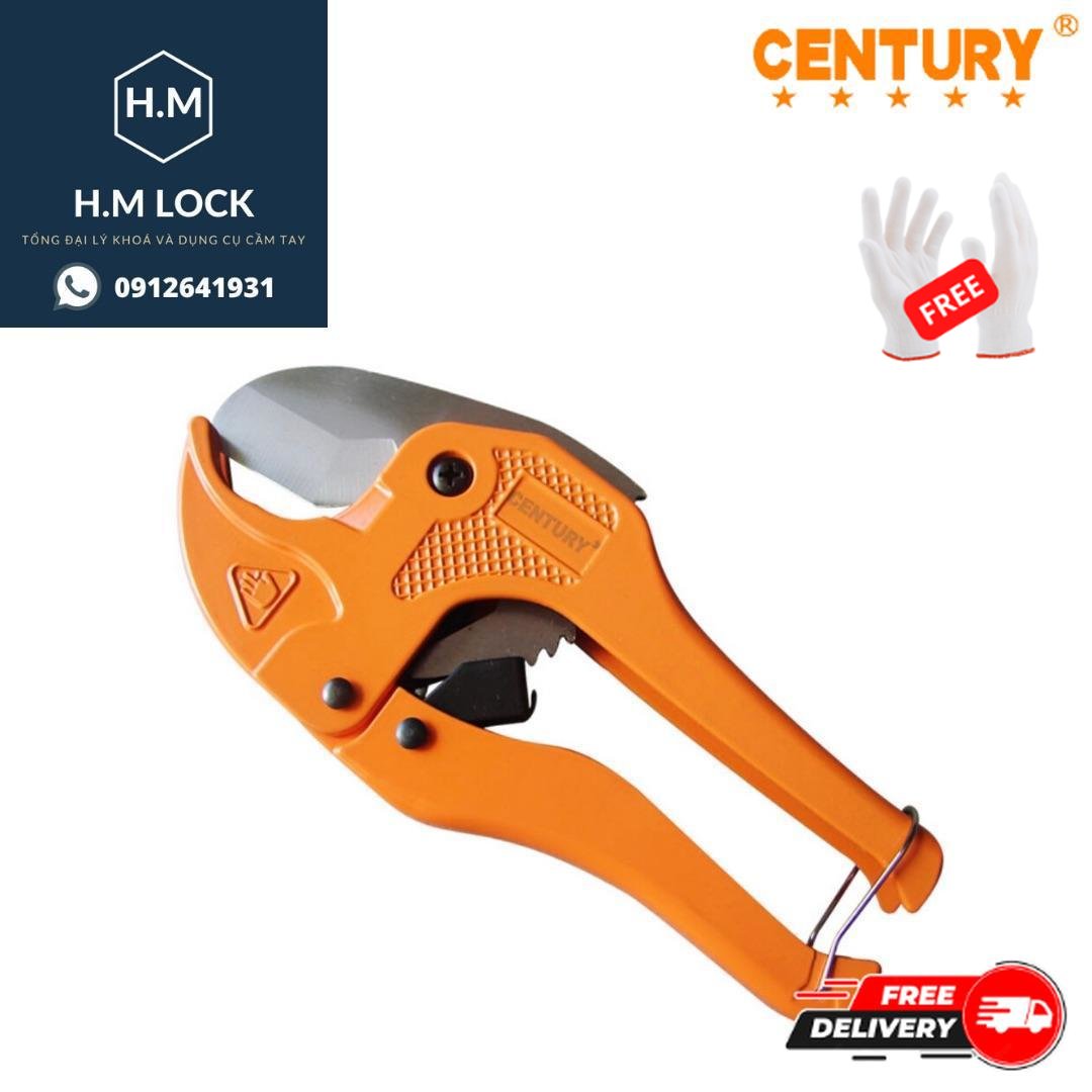 KÉO CẮT ỐNG NHỰA PVC CENTURY (42MM, 63MM) - CHUYÊN CẮT PVC, PPR, PE - HM LOCK