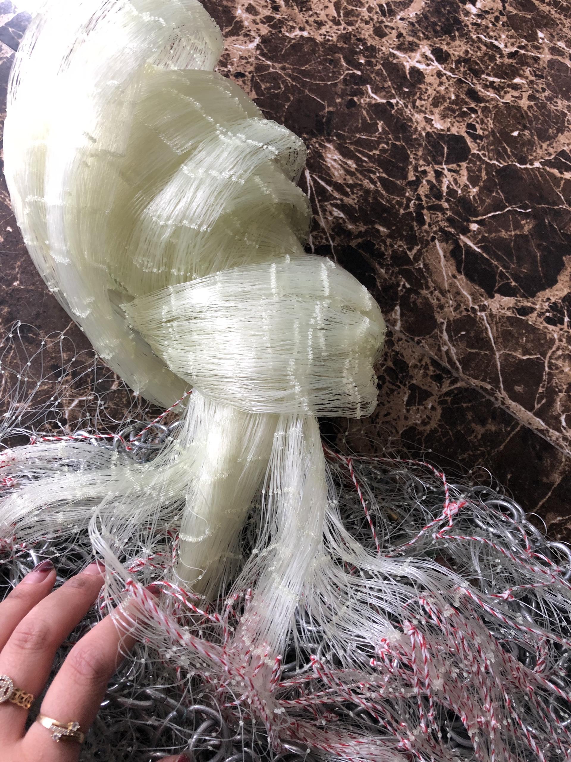 Chài Bắt Cá Chân Xích Cao Cấp Mắt Lưới 5cm, Cao 4m , Nặng 5.5kg