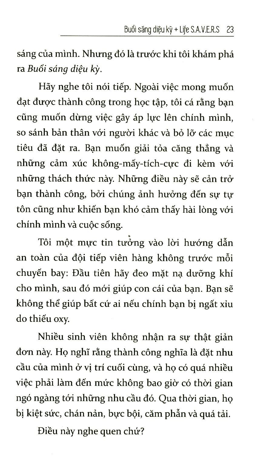 Buổi Sáng Diệu Kỳ Dành Cho Sinh Viên