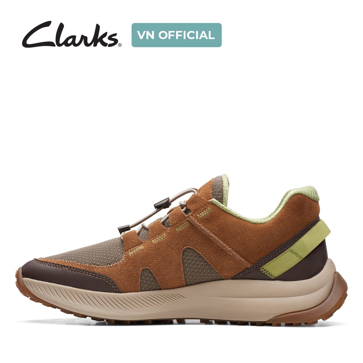 Giày Sneaker Da Lộn Nam Clarks - ATL Trail Walk