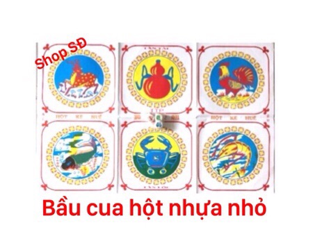 Cờ bầu cua súc sắc đá nhỏ