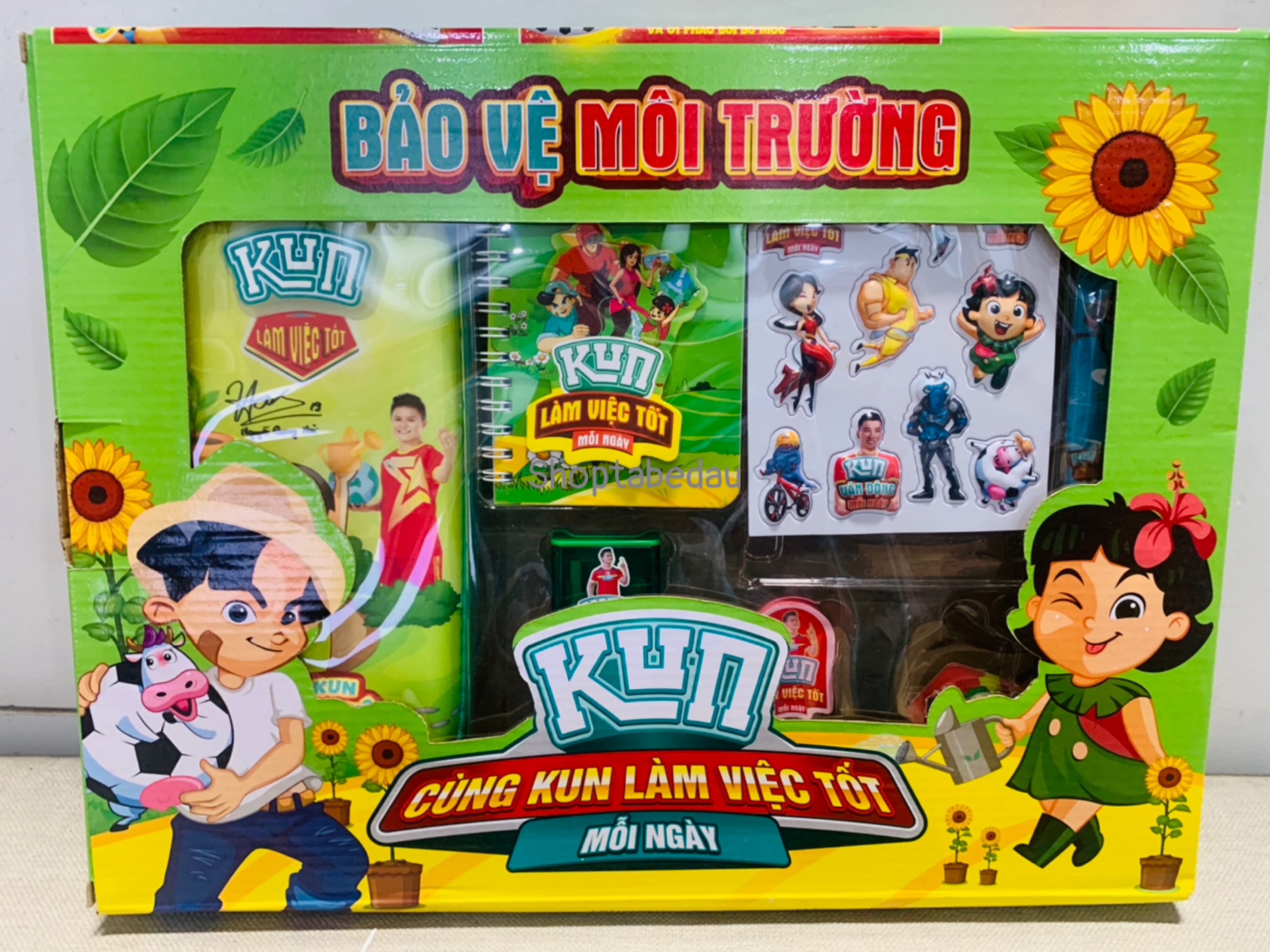 Bộ dụng Cụ Học Tập Kun 9 Món (Hàng Quà Tặng)