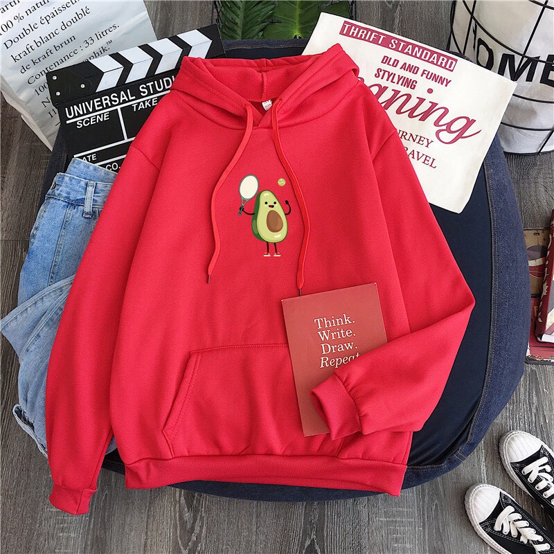 [HCM]áo hoodie in hình trái bơ