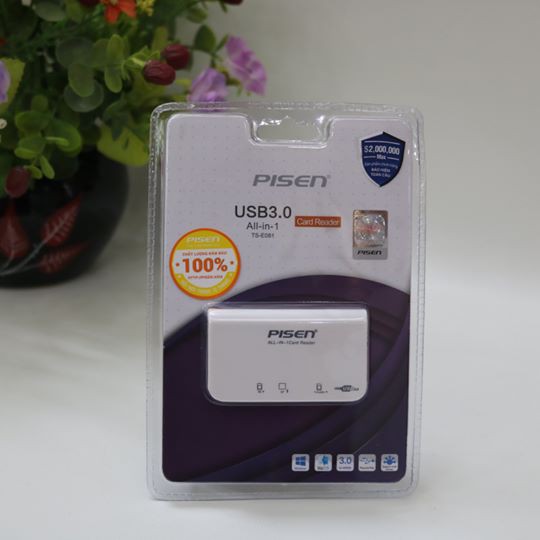 ˂PATECH˃ Đầu đọc thẻ đa năng PISEN All-in-one USB 3.0
