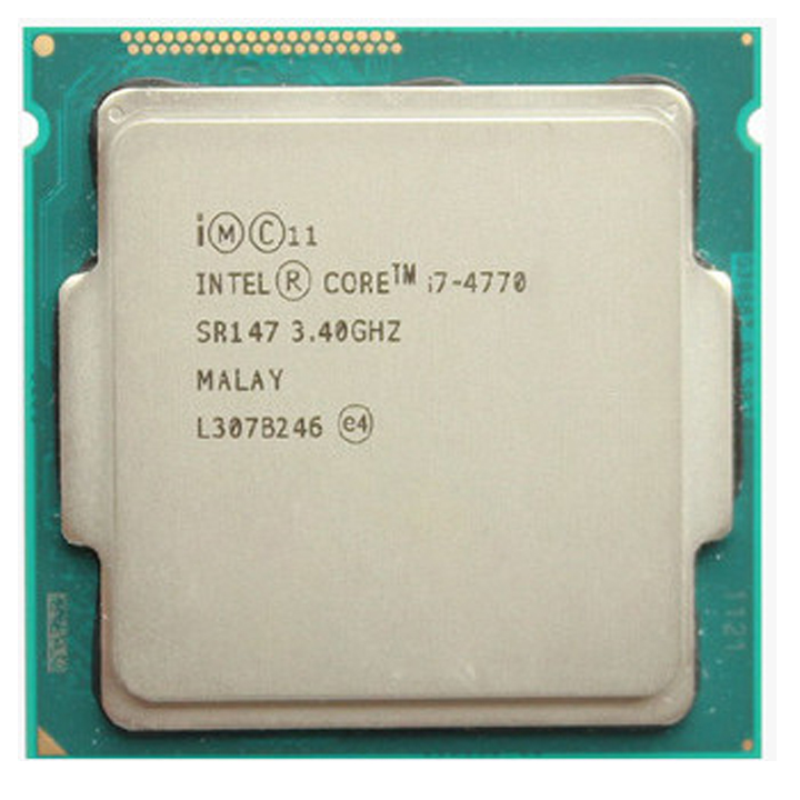 Bộ vi xử lý dùng cho PC (máy tính để bàn) Chip Intel Core i7 4770 8M bộ nhớ đệm, tối đa 3,90 GHz tặng kèm keo tản nhiệt