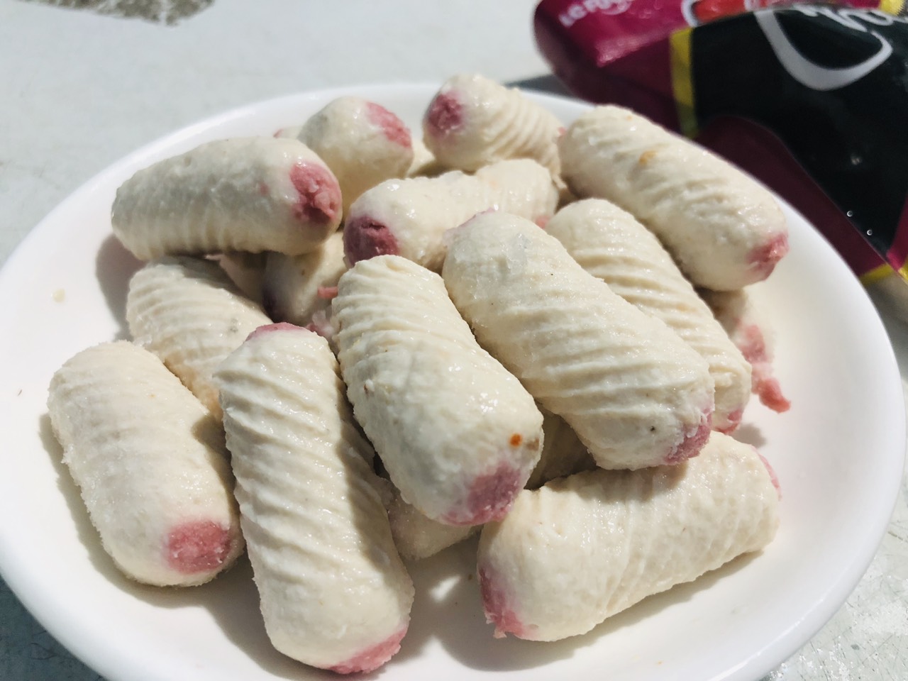gói chả mực xoắn Lacusina 500g