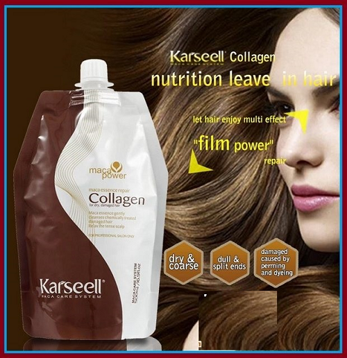 [HCM]KEM Ủ TÓC PHỤC HỒI COLLAGEN - KARSEELL MACA 500ML