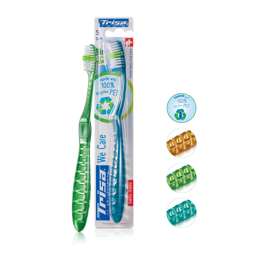 Combo 2 Bàn Chải Đánh Răng Trisa We Care