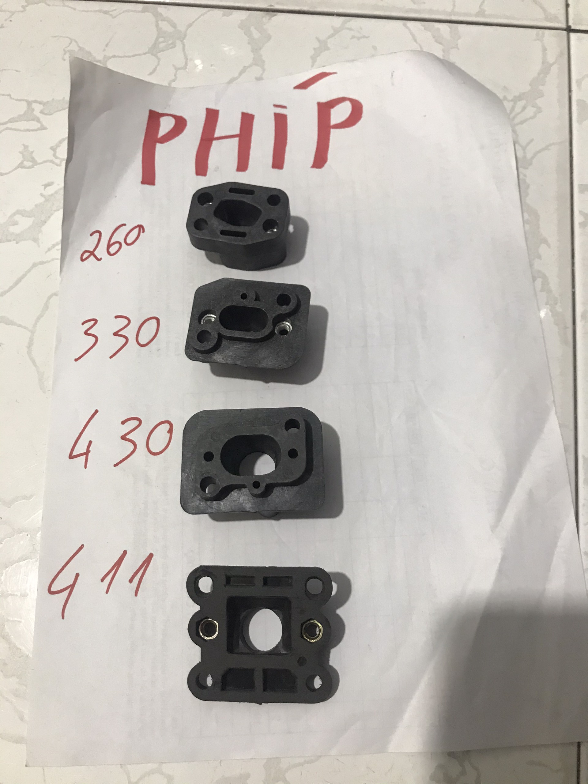 [HCM]Miếng phíp bộ chế máy cắt cỏ /Miếng phíp máy phát cỏ