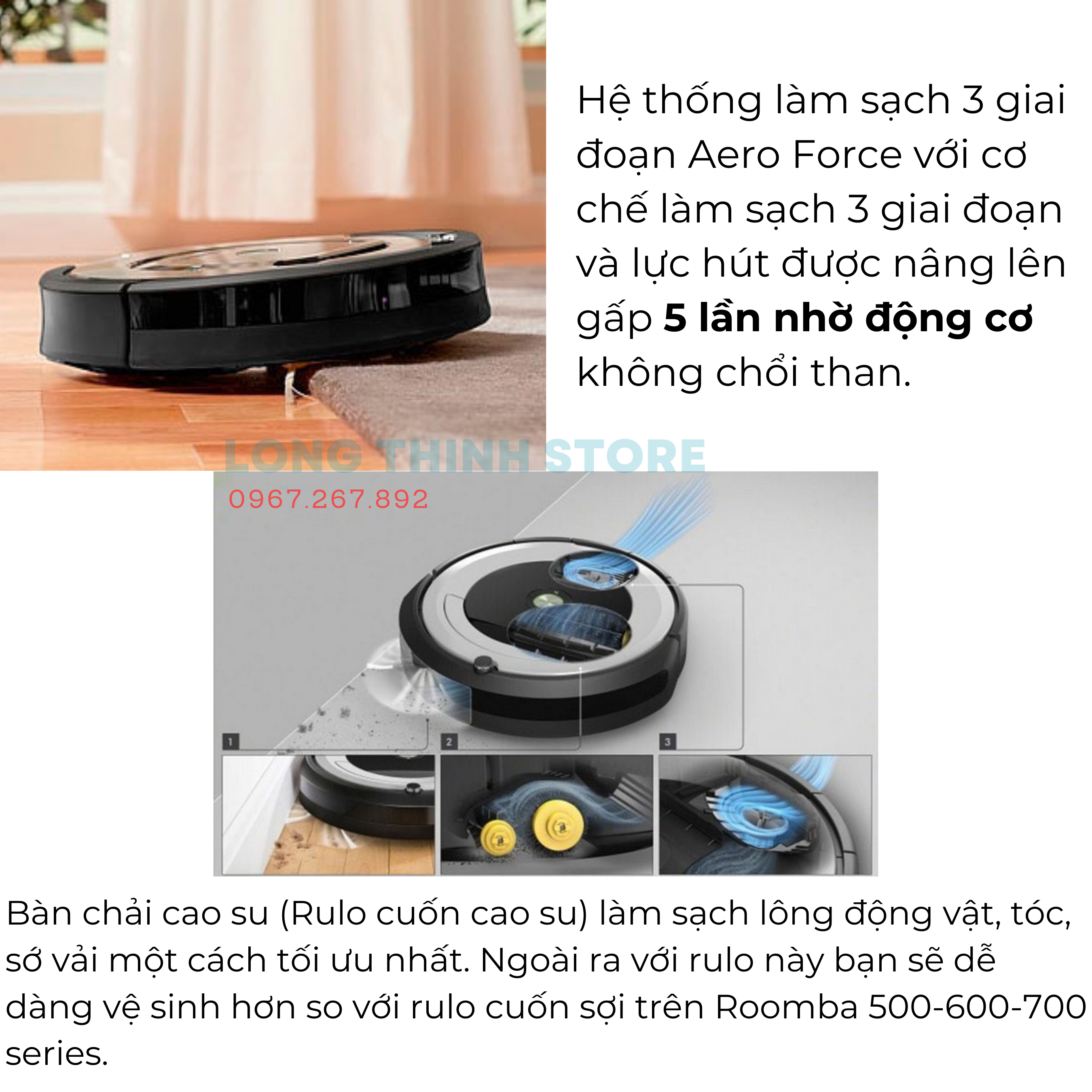 Nội Địa Nhật - Robot hút bụi iRobot Roomba 876 (hút bụi siêu mịn, lập lịch hoạt động, tự động đổ rác, cảnh báo đầy bụi)