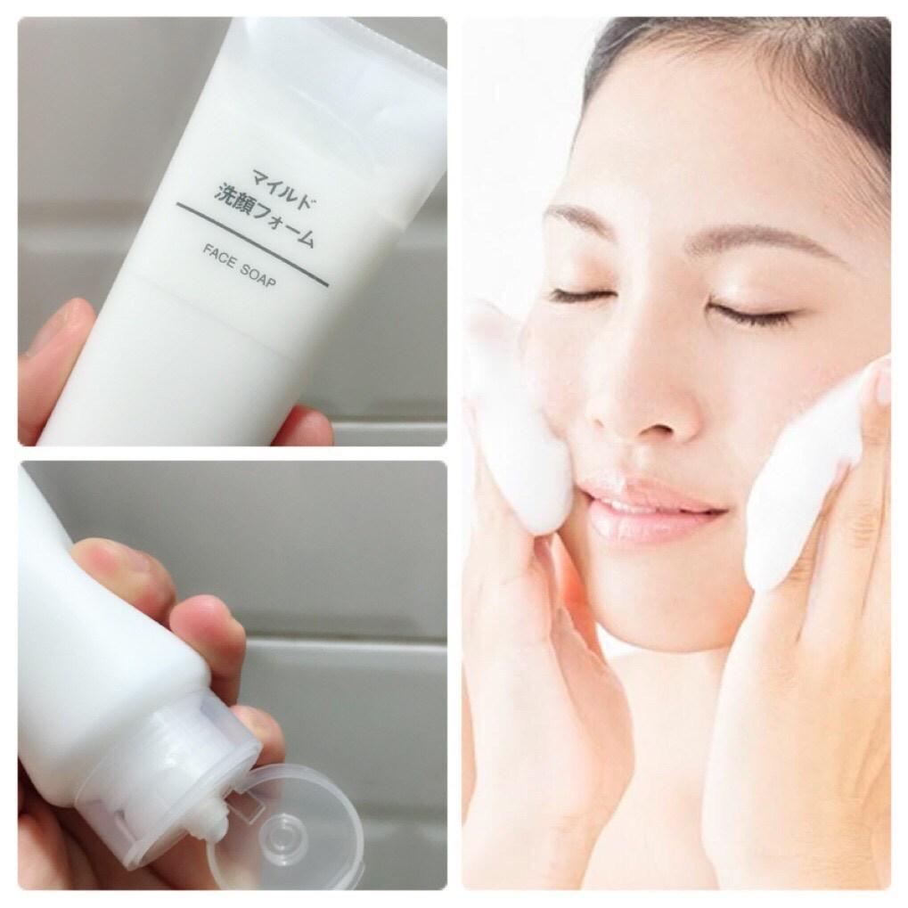 Sữa Rửa Mặt MUJI Face Soap 120g Nhật bản