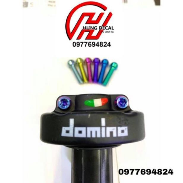 [HCM]Ốc Gr5 Đủ Màu Như Hình Gắn Cùm Tăng Tốc Domino Uma | Xanh Lục Bảo (S)