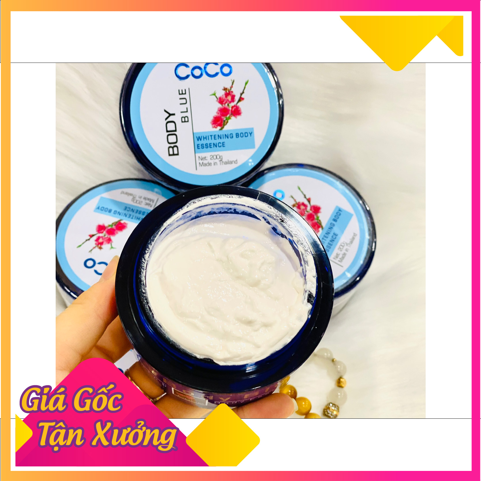 [HCM]KEM BODY TRẮNG DA TOÀN THÂN COCO BLUE WHITEING