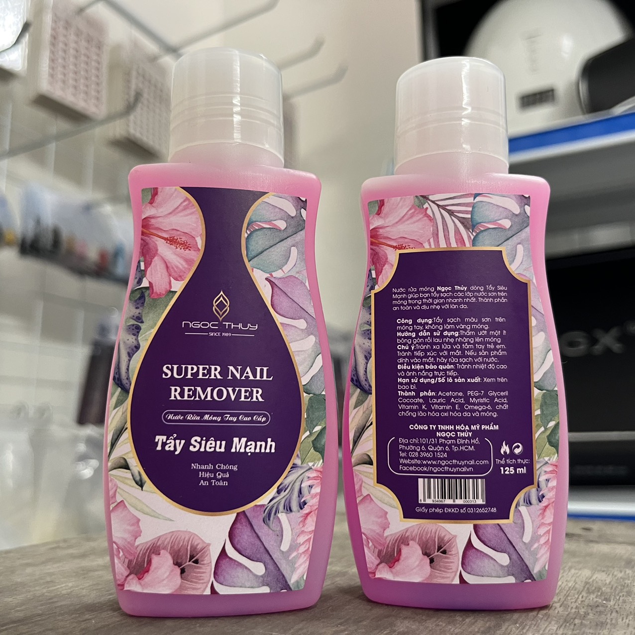 Axitone Nước Tẩy SƠn Móng - Phá Gel Ngọc Thủy