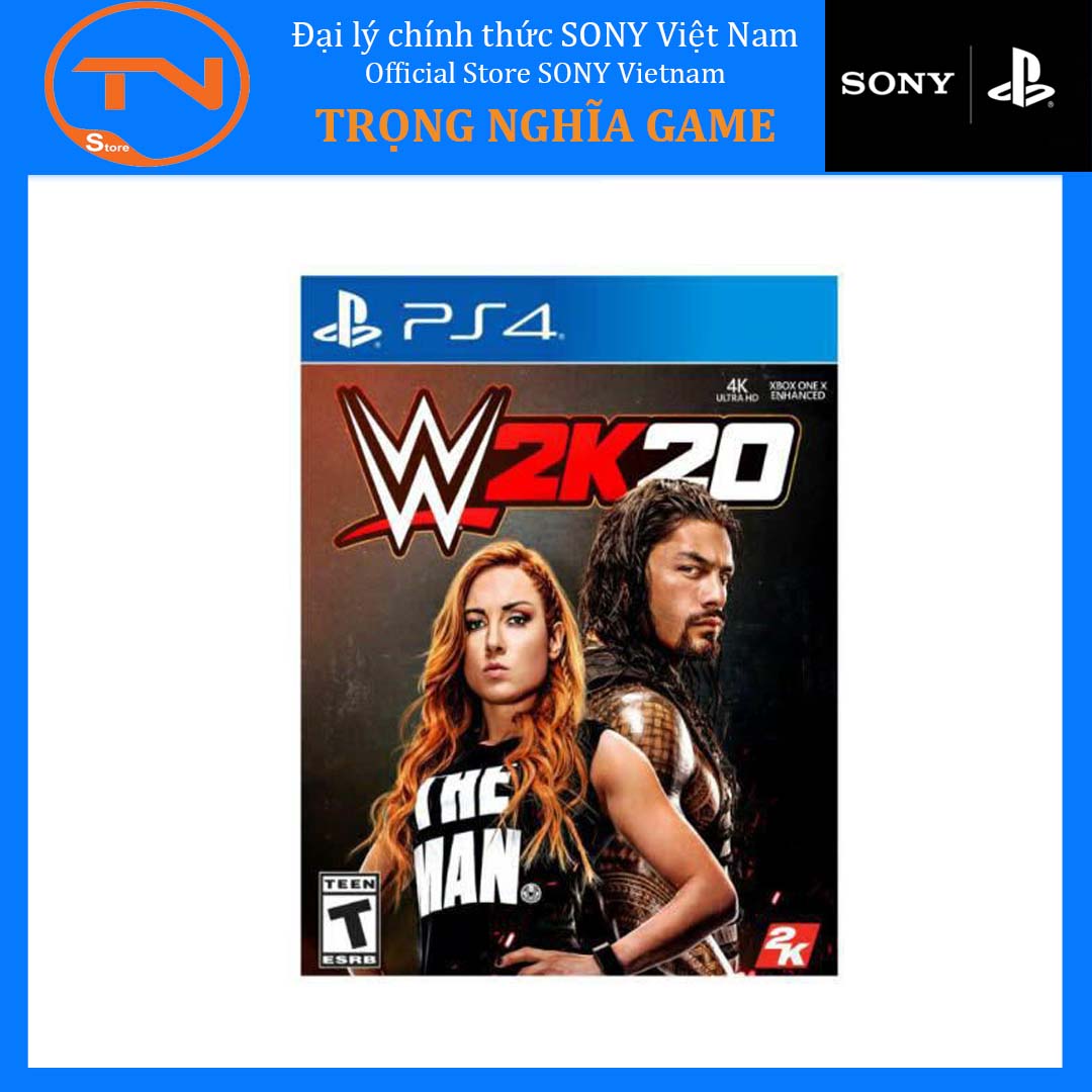 Đĩa game ps4 - wwe 2k20