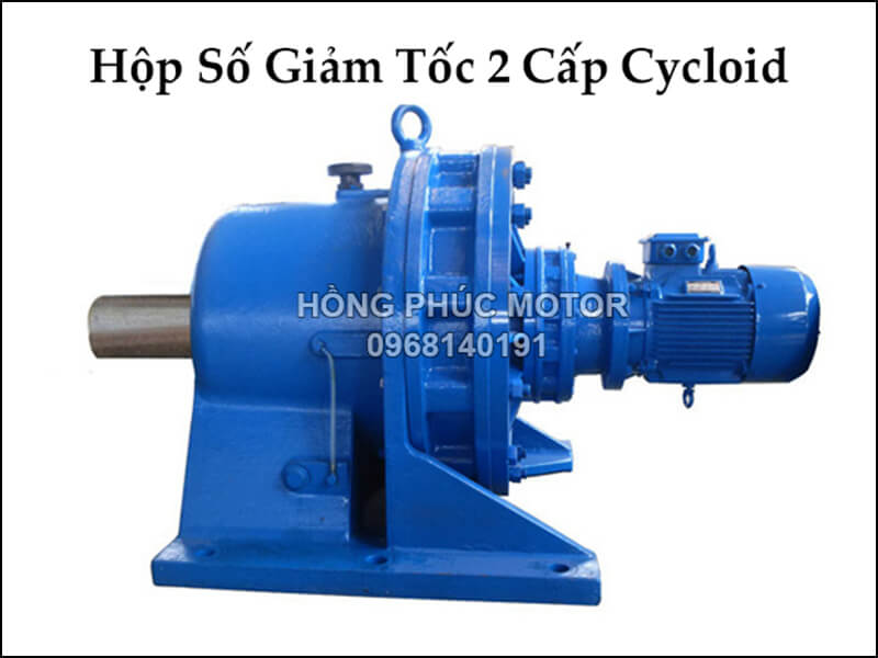 [HCM]Động Cơ Hộp Giảm Tốc 2 Cấp 3hp 2.2kw