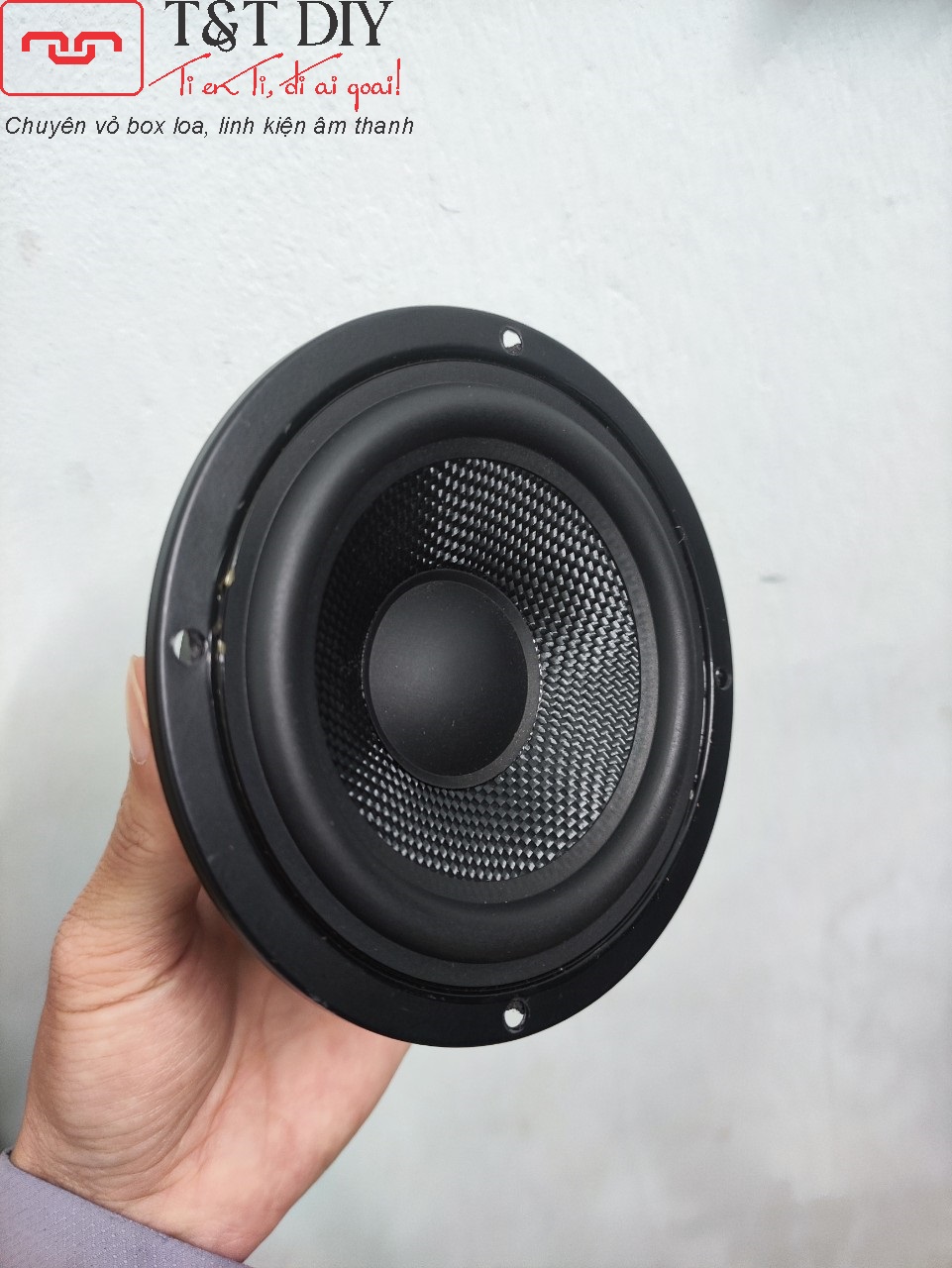Củ loa mid bass màng carbon 4inch 8ohm 25w