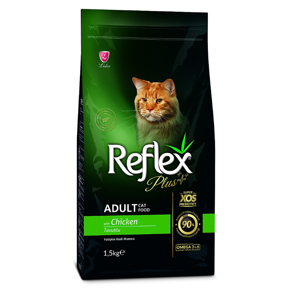 Hạt Reflex Plus Chicken cho mèo 1,5kg