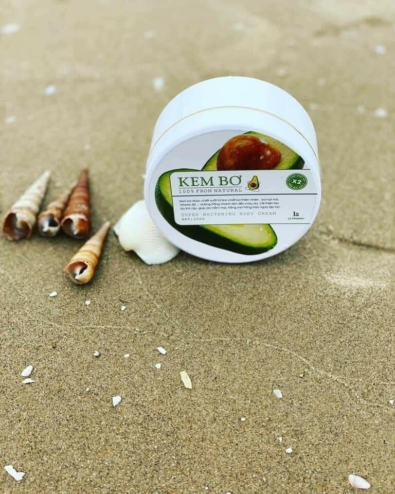 Kem body bơ lá hàng chuẩn 200g