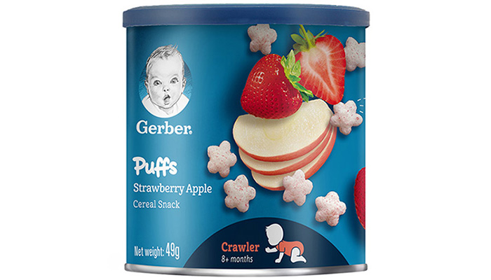 [Date 12.2023] Bánh ăn dặm Gerber lùn (49g)