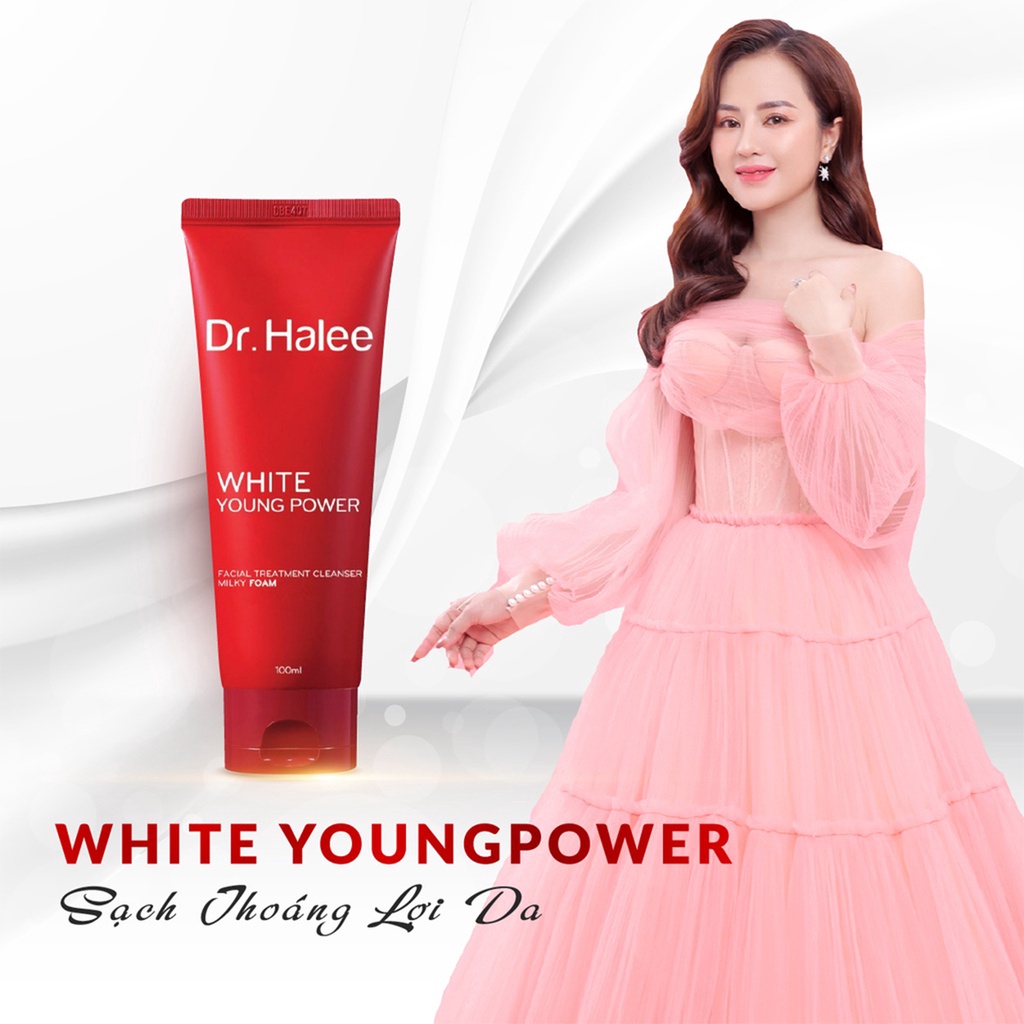 Sữa rửa mặt dịu nhẹ lựu đỏ Dr. Halee