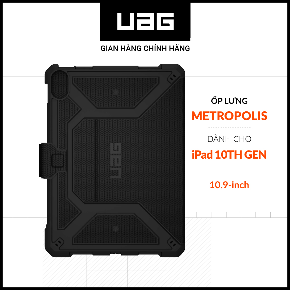Ốp UAG Metropolis cho iPad [10.9-ich] Thế hệ thứ 10 (10TH GEN, 2022)