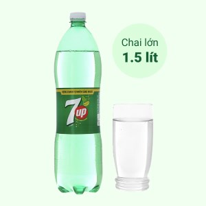 Nước ngọt 7UP vị chanh chai 1.5 lít