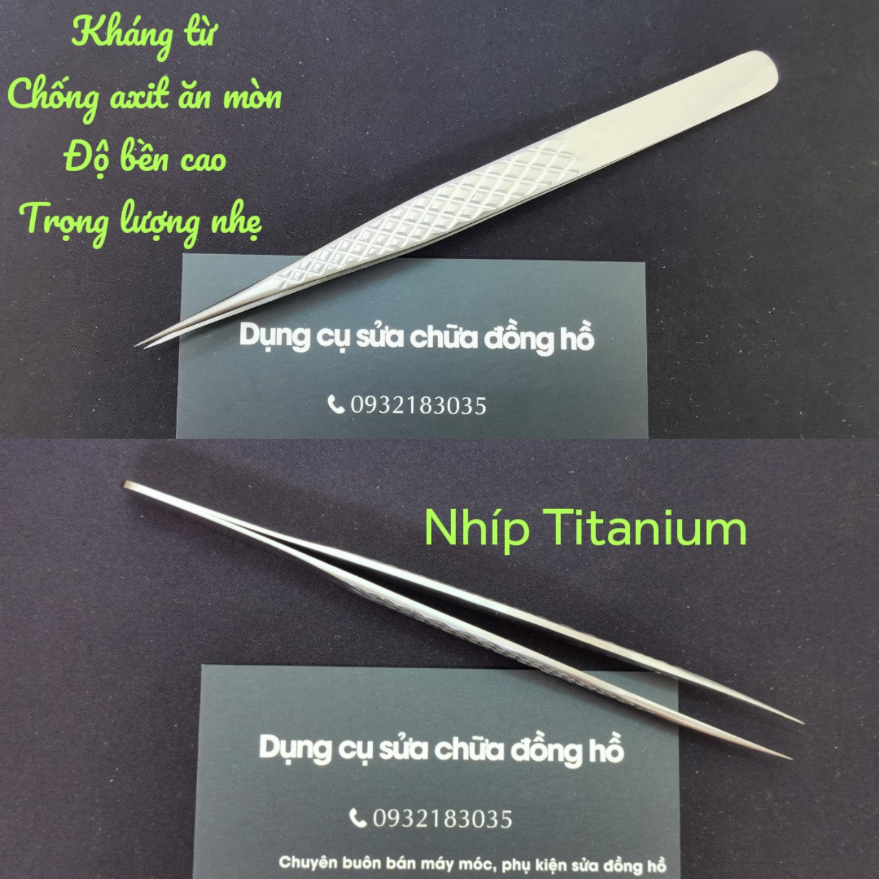 Nhíp gắp Vetus JP, nhíp kháng từ