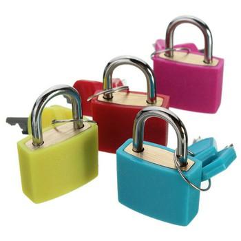[New] Ổ khoá mini Color Padlock nhiều màu (khóa valy, khóa balo, khóa túi xách, khóa chống trộm) - N003
