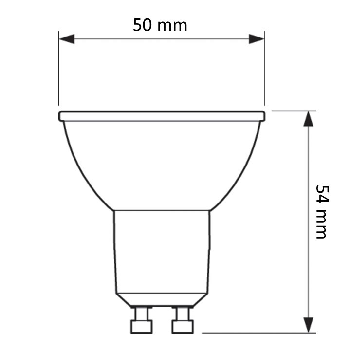 Đèn LED Philips Master LEDspot GU10 36D Dim (4.9W / 5W) - Hàng chính hãng