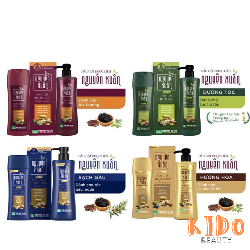  Nguyen Xuan shampoo (non-toxic hair damage-blue/yellow/Yellow Hair-red) 250ml / conditioner