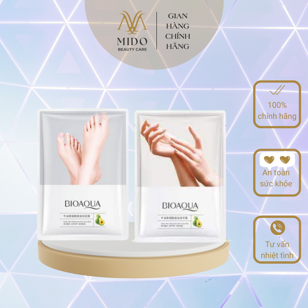 Mặt nạ ủ chân/TAY  Bioaqua - TÚI 2 miếng