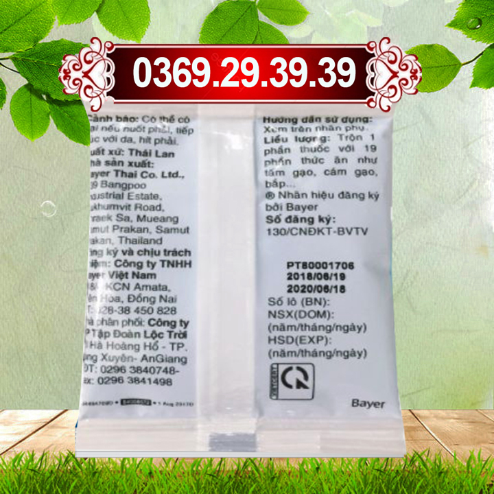 Racumin Bayer Thuốc diệt chuột thông minh