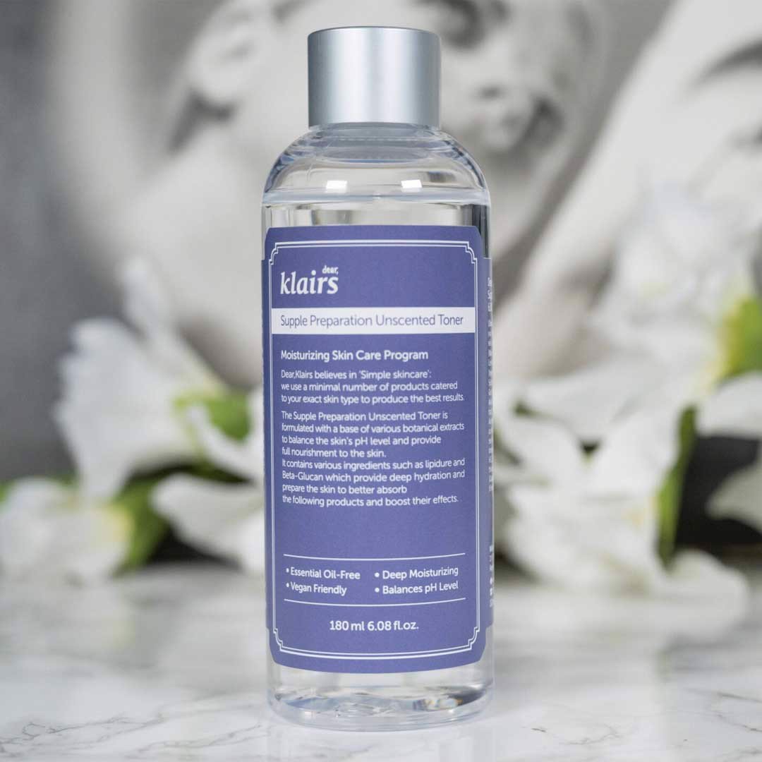 Toner Không mùi Klairs Supple Preparation Unscented 180ml