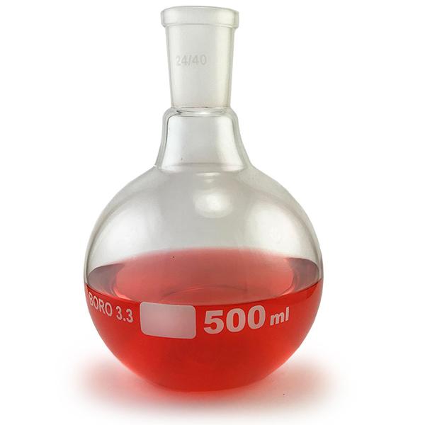Bình cầu đáy tròn cổ nhám 500ml