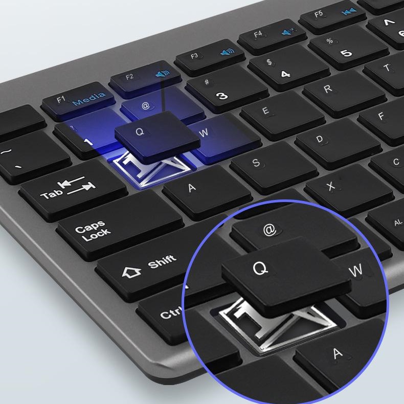 Bàn Phím có dây K1 mini nhỏ gọn có đèn led cho máy tính , Laptop