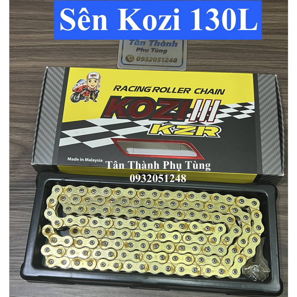 Sên kozi màu vàng 130l - sản xuất malaysia