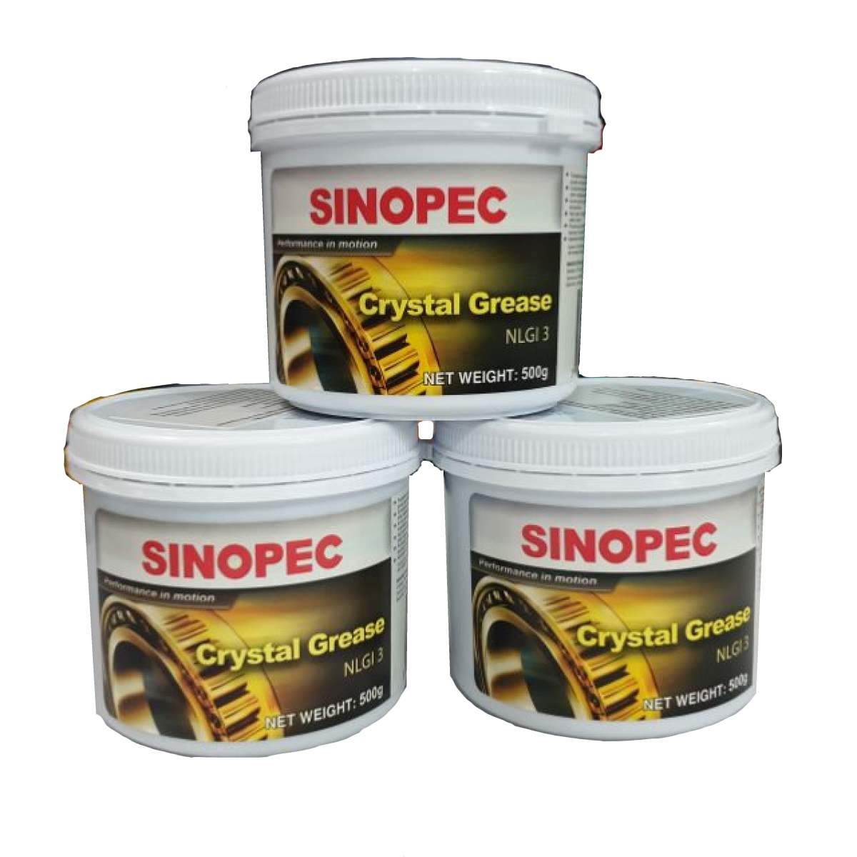 [HCM][MỠ BÒ VÀNG] Sinopec Grease NLGI 3 500GR