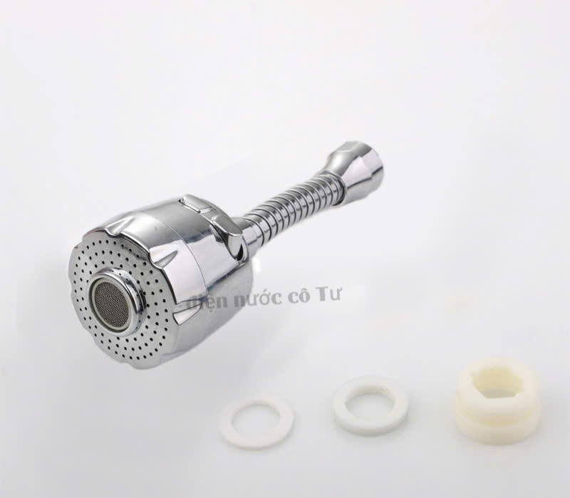 Đầu vòi nước rửa chén (cổ mềm hoặc cổ cứng) - đầu chén tăng áp cho vòi rửa chén