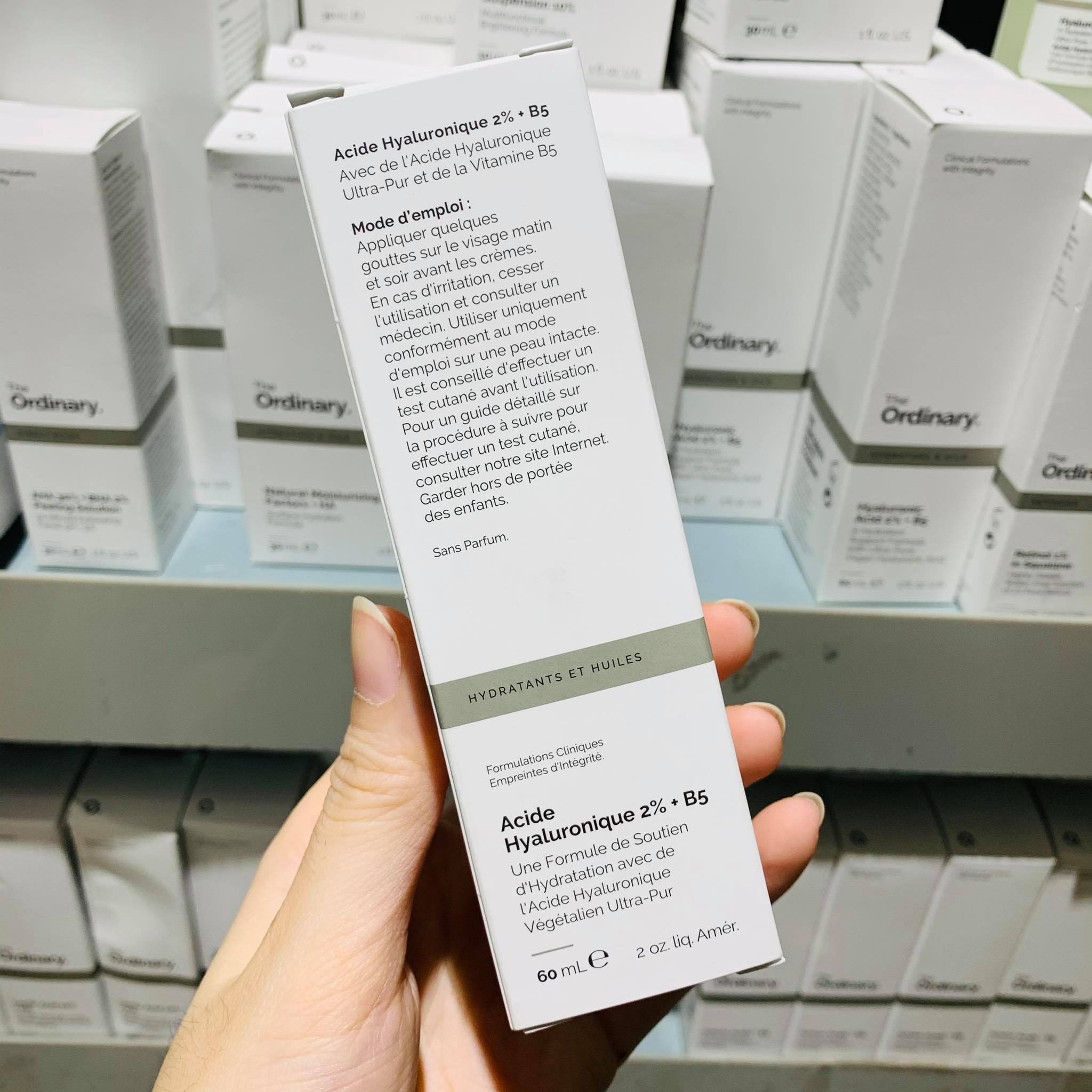 [Saigon Scent] Tinh chất phục hồi da The Ordinary Hyaluronic Acid 2% + B5 ( 60mL )