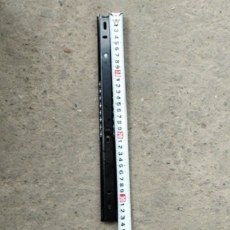 2-Tier Drawer Rail (Price for 1 Pair) (28cm, 33cm, 38cm)